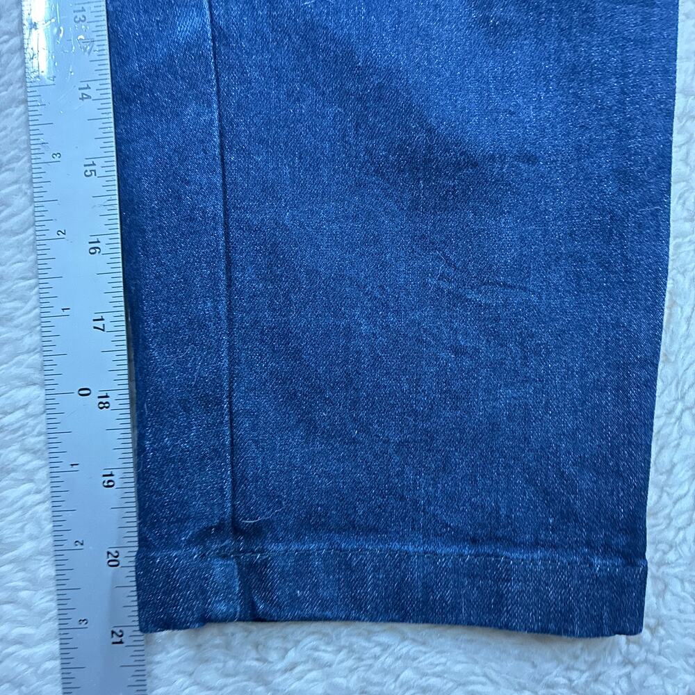 Voodoo Vixen Overalls Small Demin Connie Blue Rockabilly Jumpsuit Workwear - Picture 6 of 8